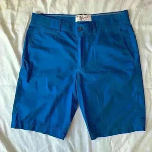 Penguin Original Mens Shorts Blue Size 31 New